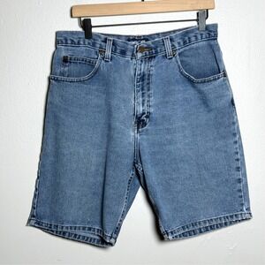 Cherokee Mens Jean Shorts 34 Blue Bermuda Vintage 90s Streetwear‎ Jorts Y2K